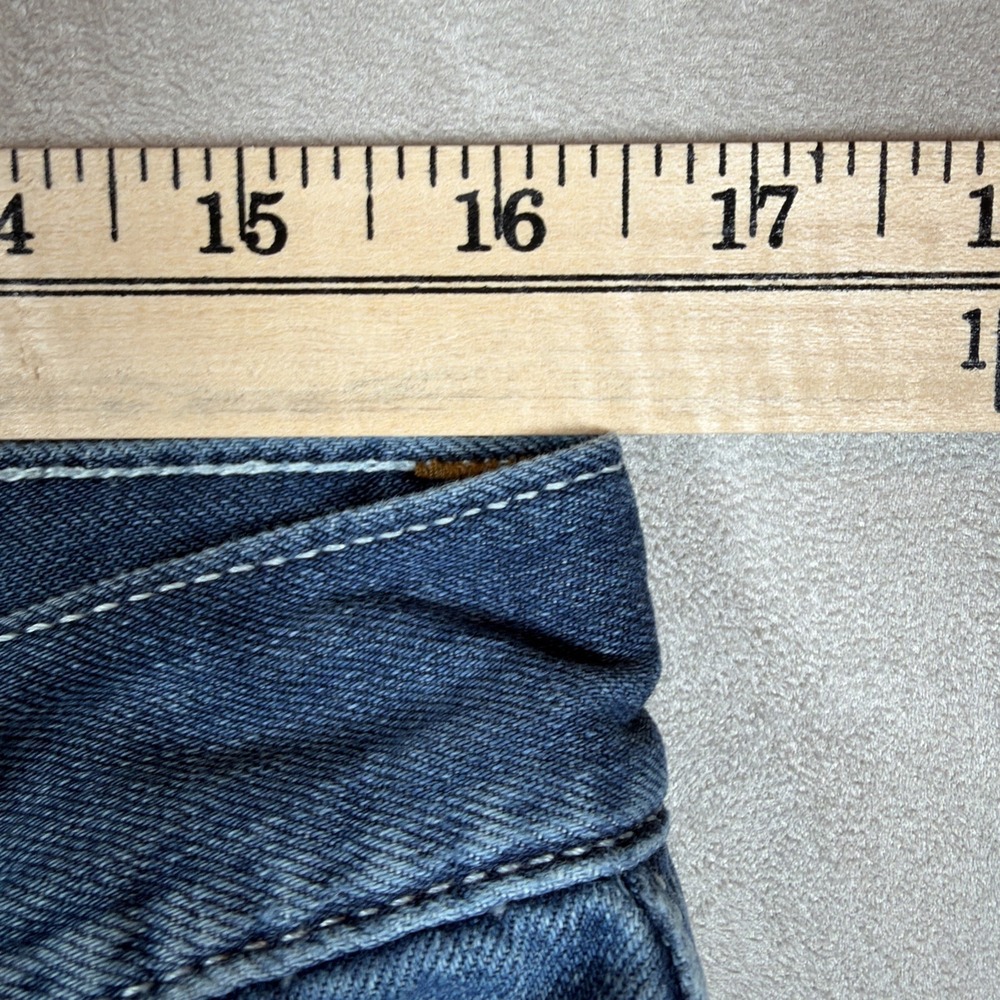 Rock & Republic Henlee Bootcut Jeans Men's 33x31.5 Distressed Denim Blue - Picture 7 of 16
